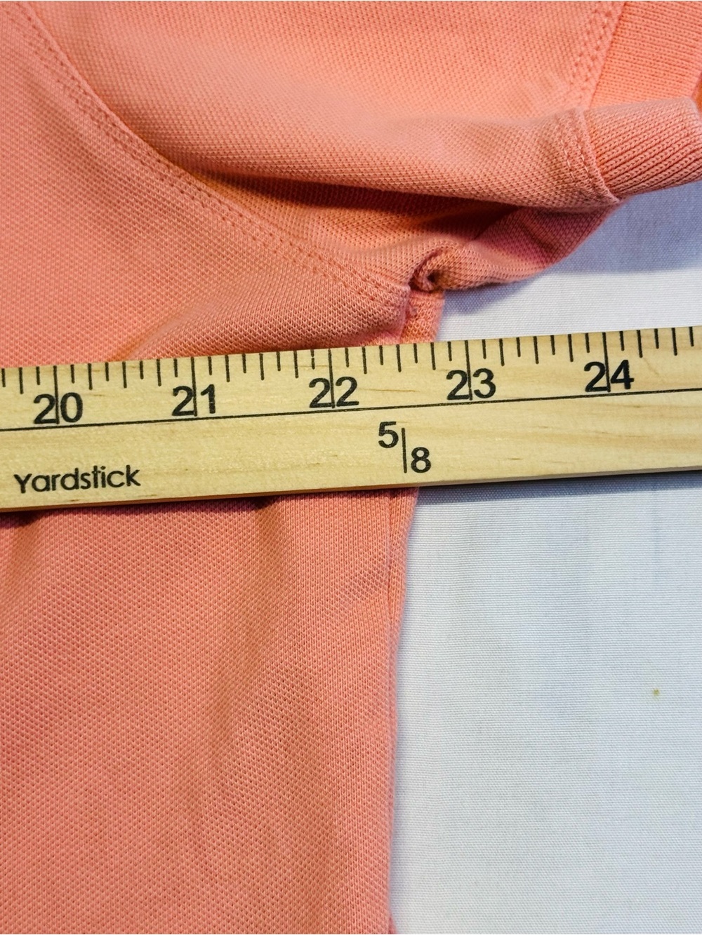 Banana Republic Coral Polo with Embroidered Elephant Logo - Picture 2 of 7